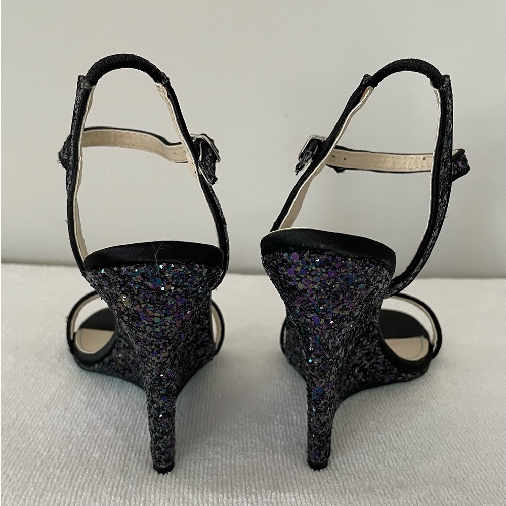 Betsy Johnson Darci Glitter Wedge - Picture 3 of 7